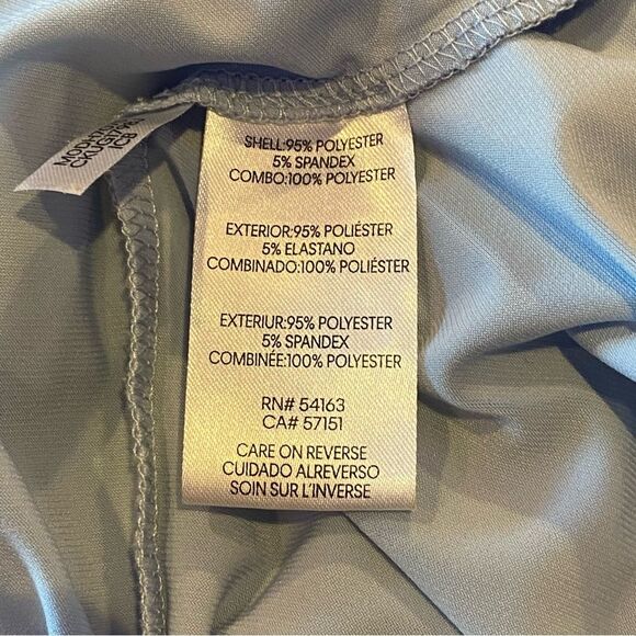 Calvin Klein Blue Square-neck Blouse XL - Picture 6 of 6